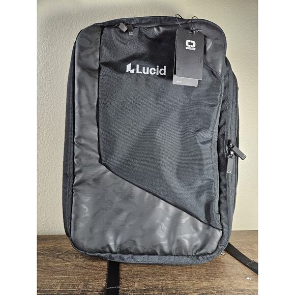 OGIO Black Lucid Carry-On Commuter Backpack Laptop with many Sleeve Pockets - Picture 1 of 12